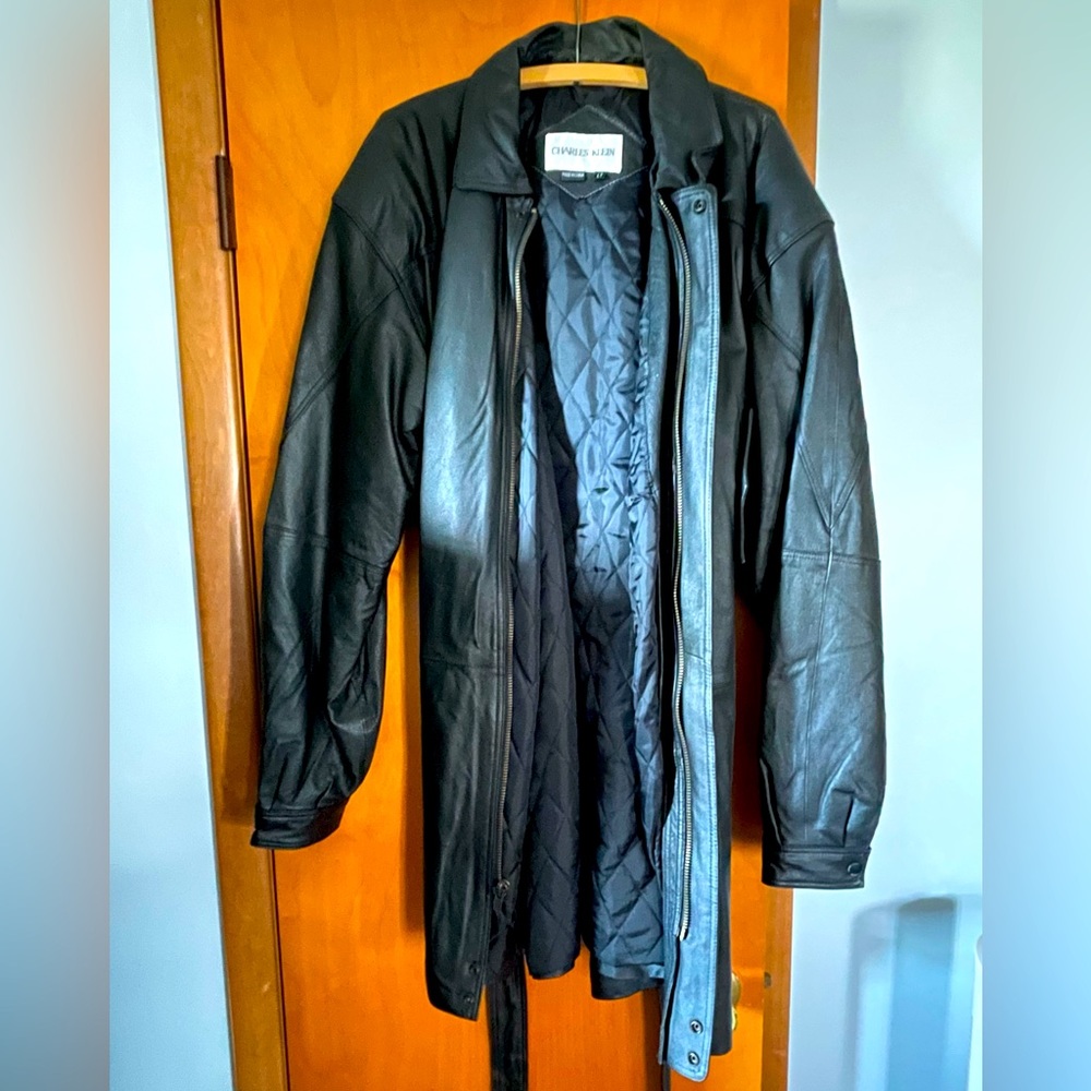 Charles Klein Mens Trench Coat